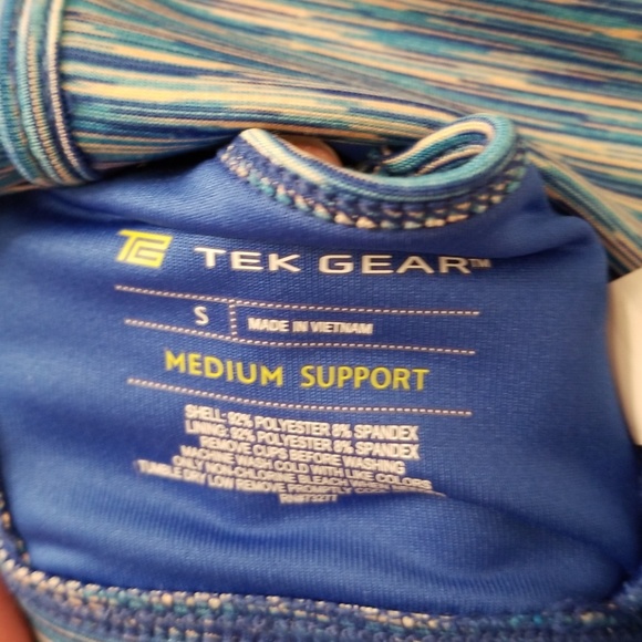 NWT TEK GEAR sports bra - Picture 3 of 5